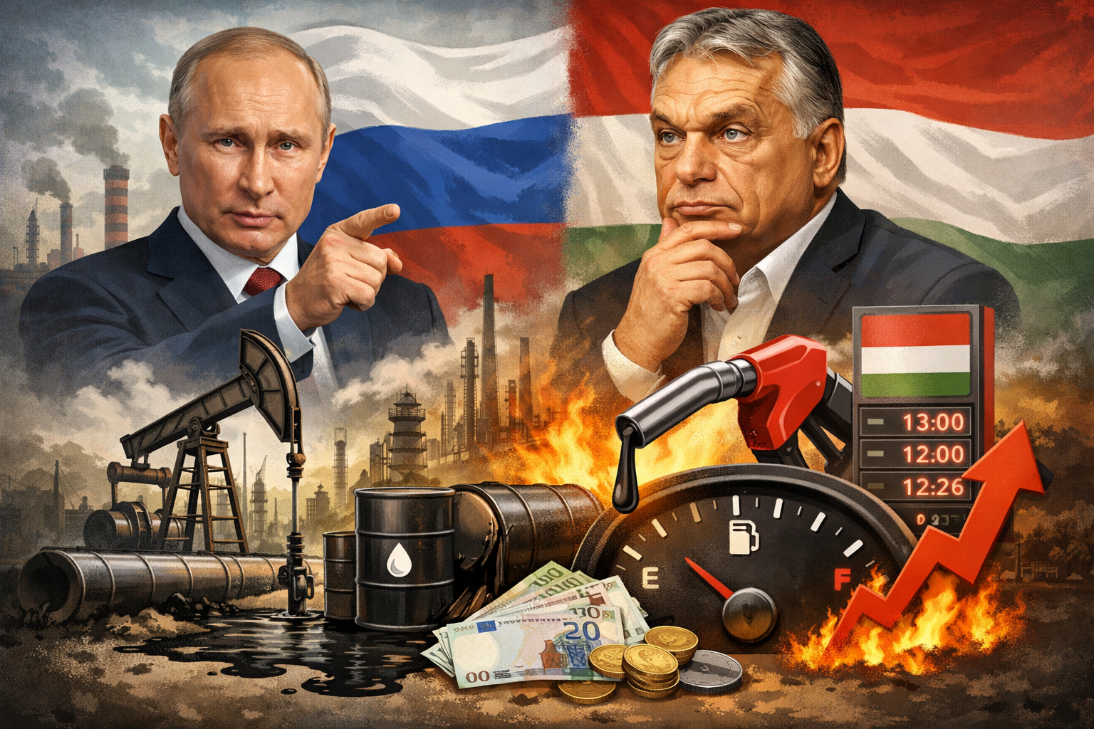 Az orosz olaj és a benzinár – amit Orbán elmond, és amit nem